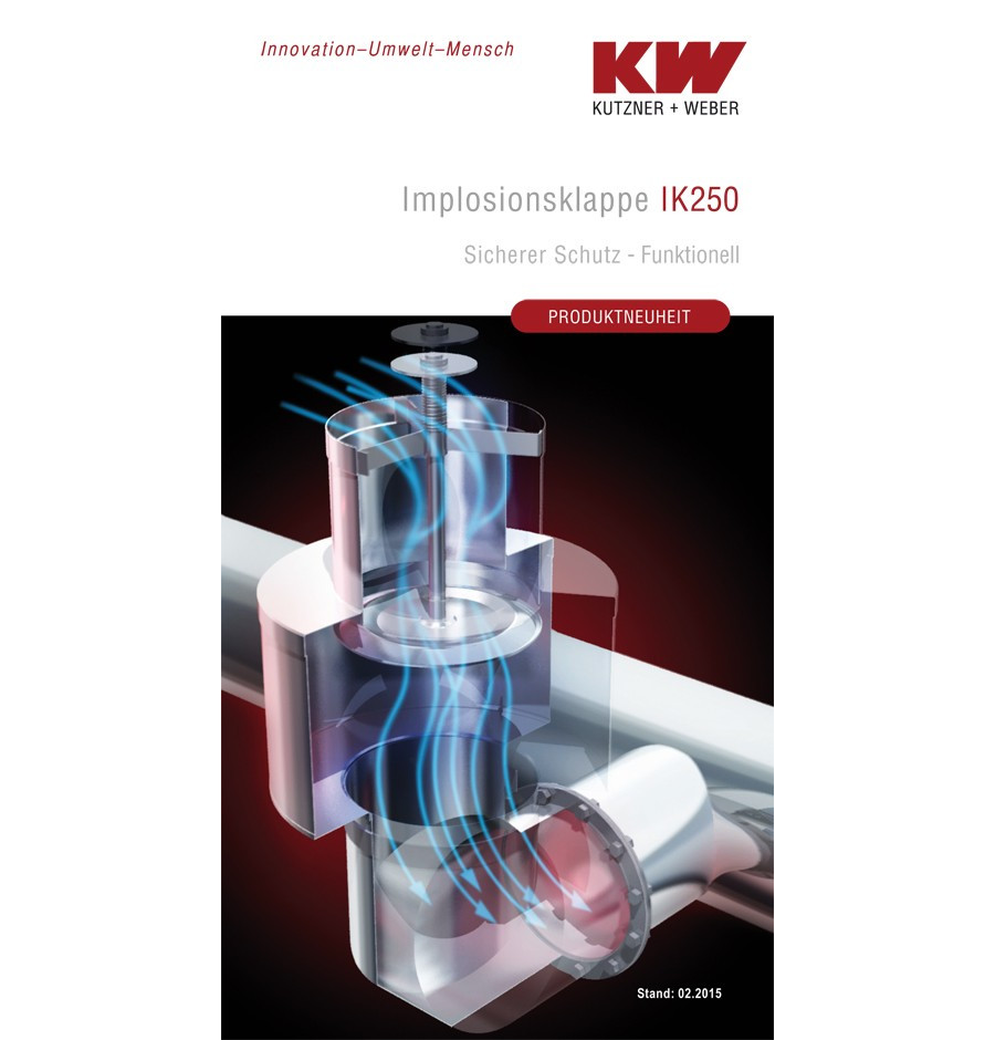 Implosionsklappe  IK 250