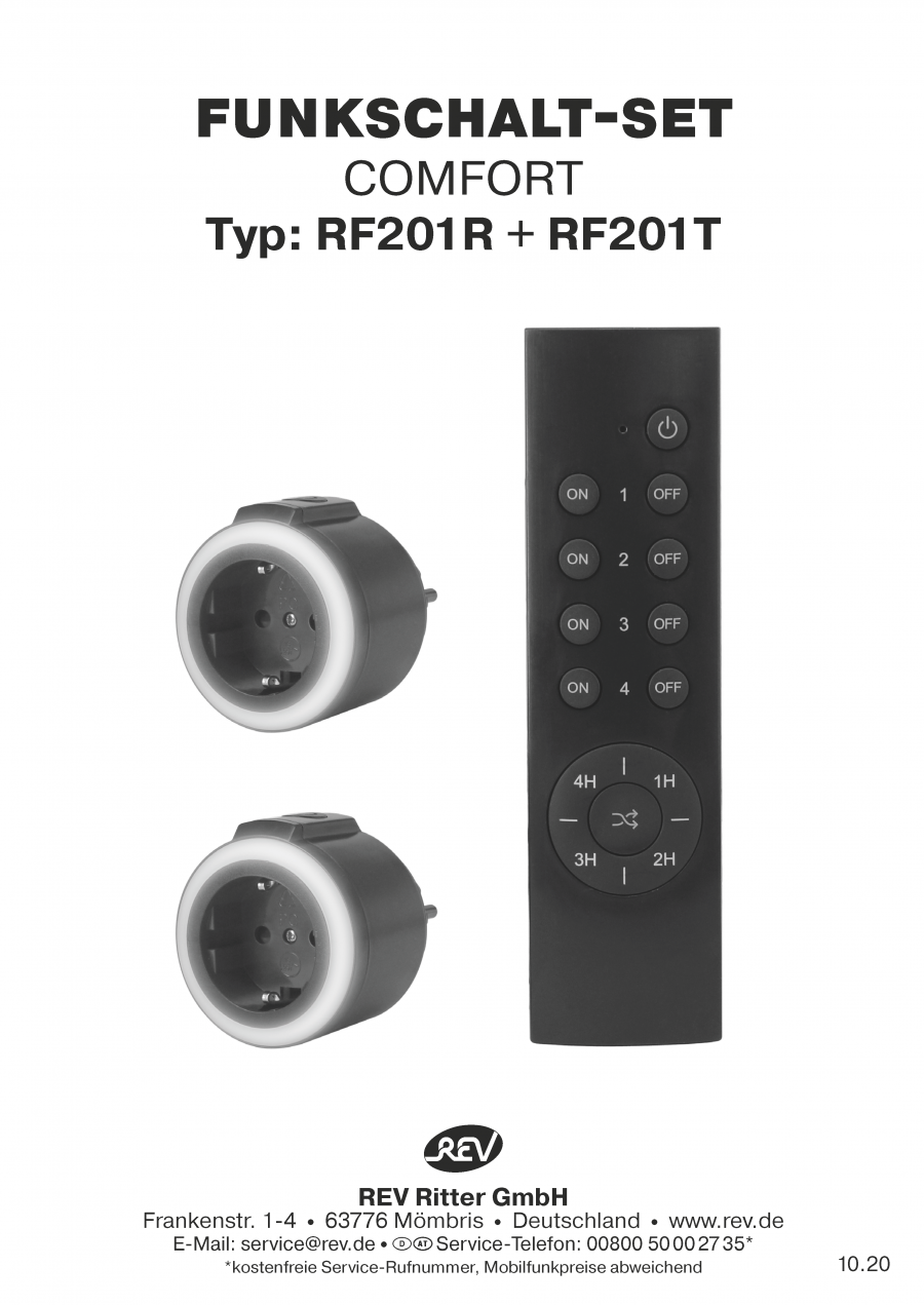 Bedienungsanleitung Funk-Timer