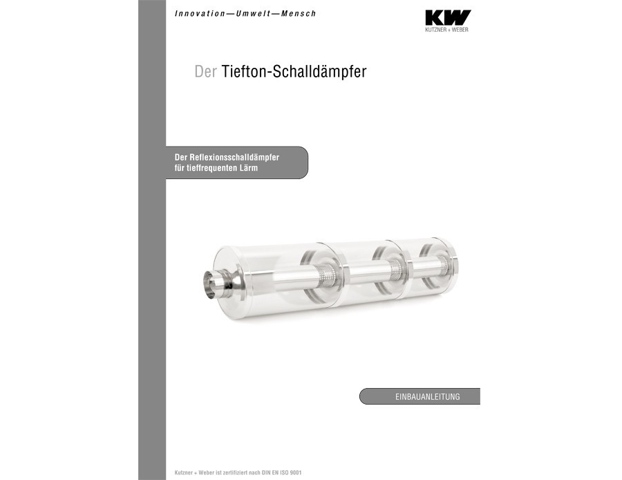 Der Tiefton-Schalldämpfer Typ TTS