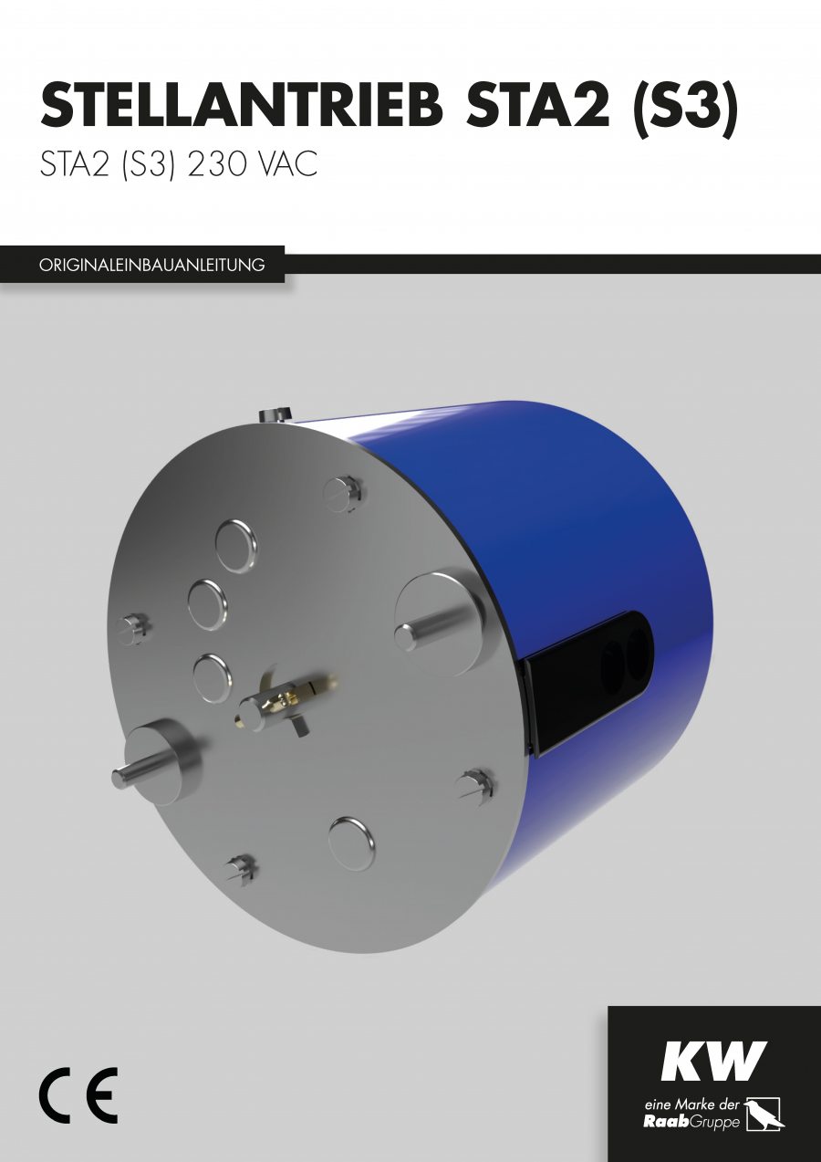 Stellantriebe Typ STA2 (S3) 230 VAC